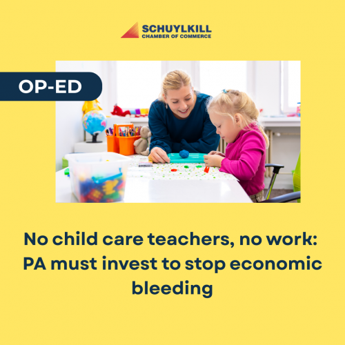 Op-Ed: No child care teachers, no work: PA must invest to stop economic bleeding