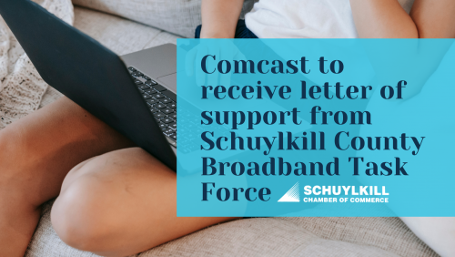 Comcast to receive letter of support from Schuylkill County Broadband Task Force