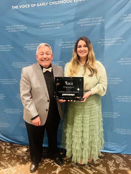 Schuylkill Chamber Receives 2025 VOICE for Children Vision Award