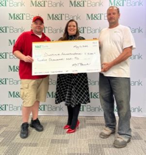 M&T Bank has awarded Dustin's Adventureland  $12,000 Grant