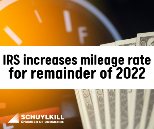 IRS increases mileage rate for remainder of 2022
