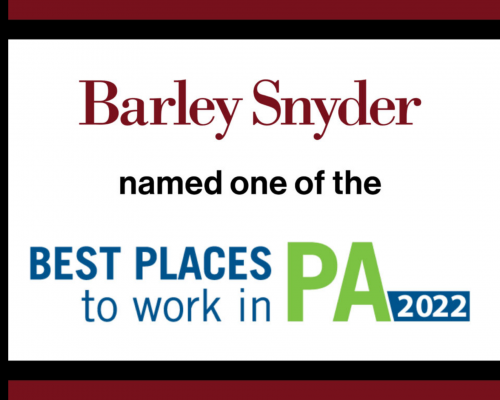 Barley Snyder Named One of the Best Places to Work in PA